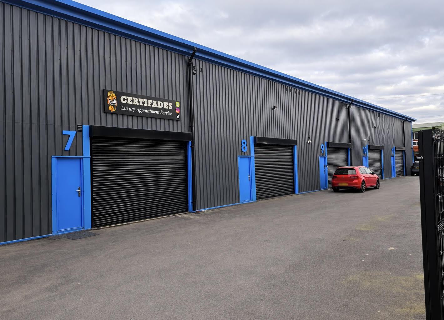 H-CUE exterior — Unit 9, Peck House, Fitzwilliam Road, Rotherham
